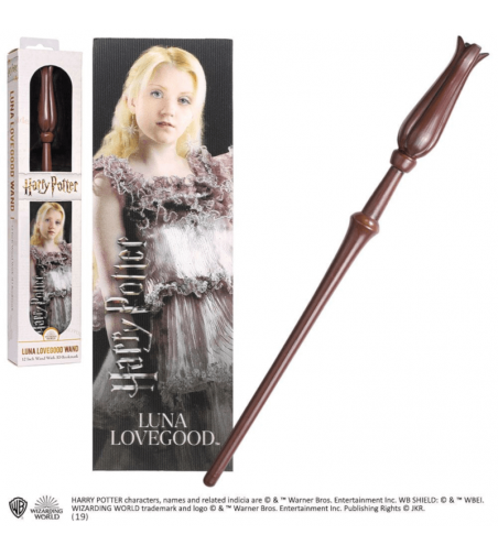 Set Varita Y Marca Páginas Luna Lovegood