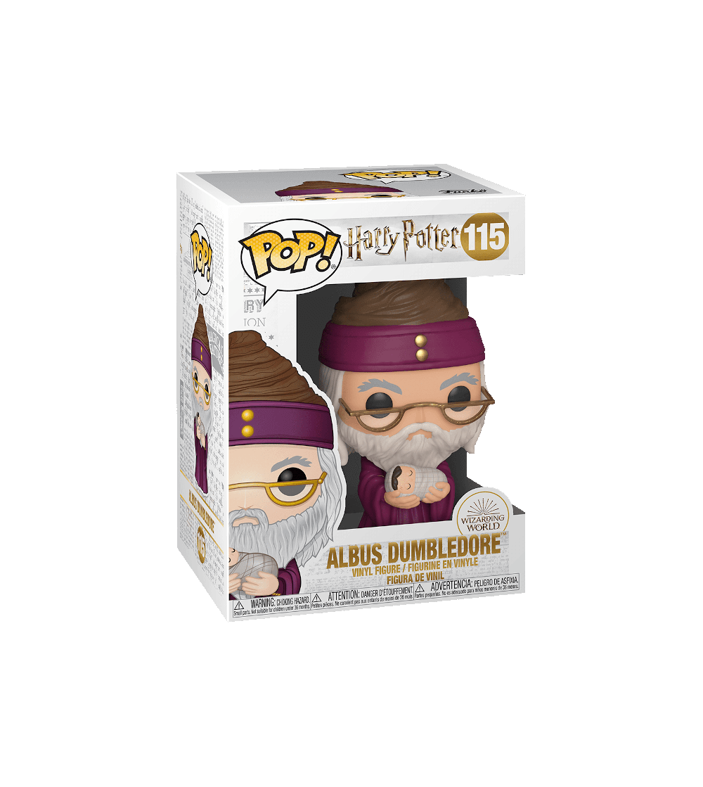 Funko Pop! Albus Dumbledore Con Bebe Harry...