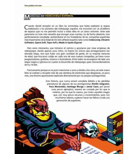 Un Pasado Mejor Memorias Del Videojuego Español
