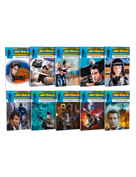 Jim Davis Pack Bolsilibros 1 a 10